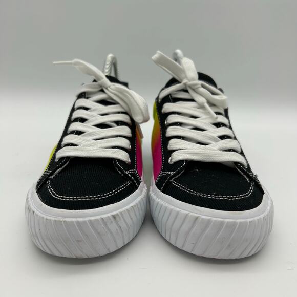 Air Walk Roxie Black Rainbow Pride Color Shoes Size Women's‎ 7M - Picture 2 of 7